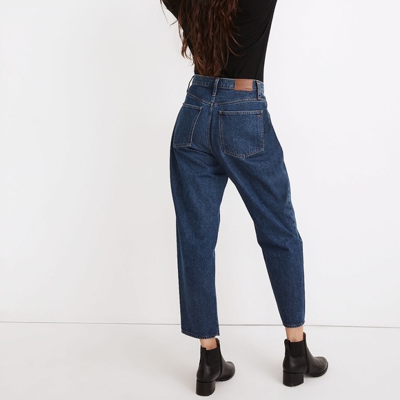 Madewell Balloon Jeans in Rinse Wash 32 - Picture 8 of 8